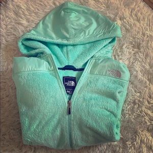 North face aqua winter jacket
